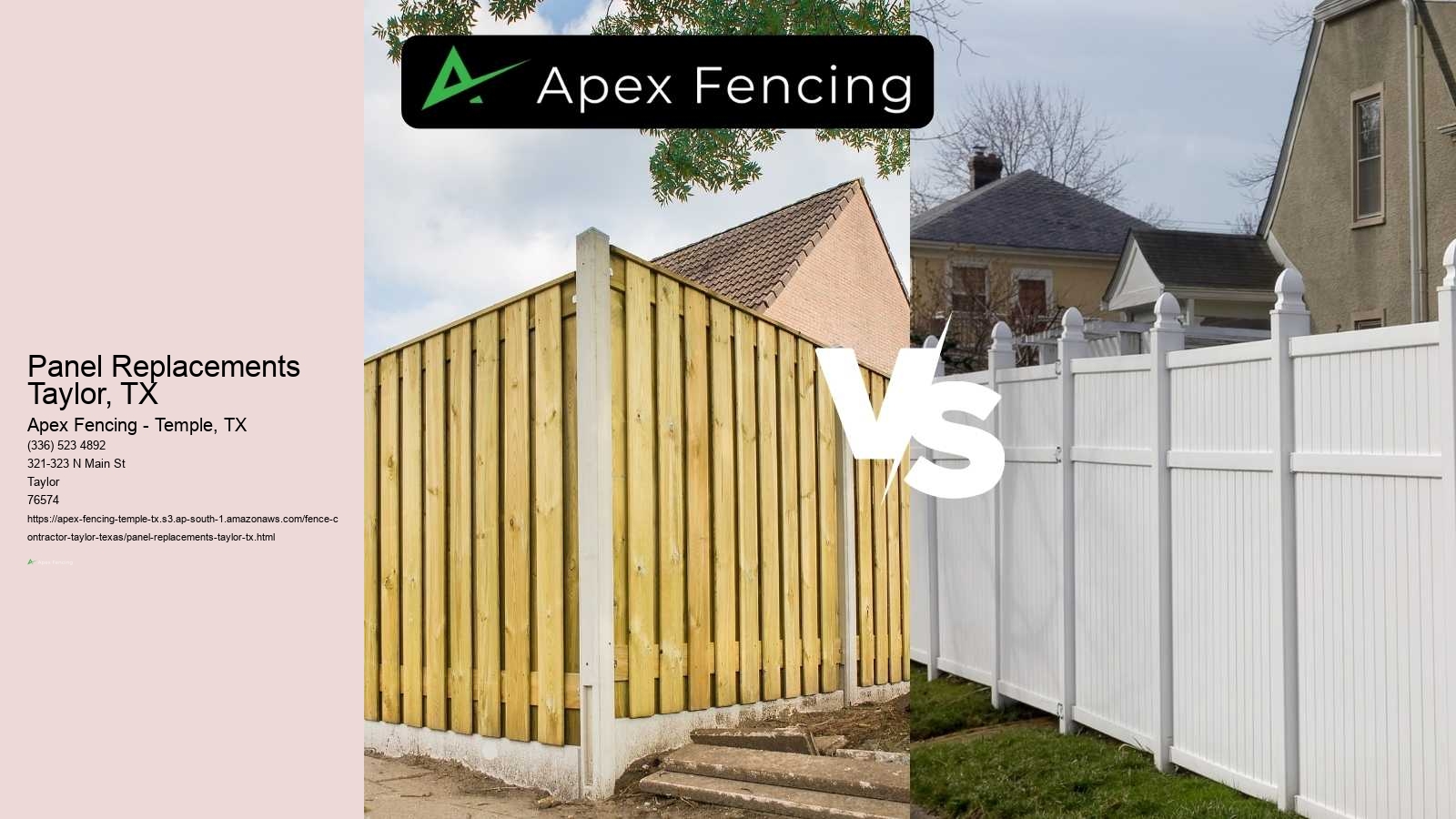 Panel Replacements Taylor, TX